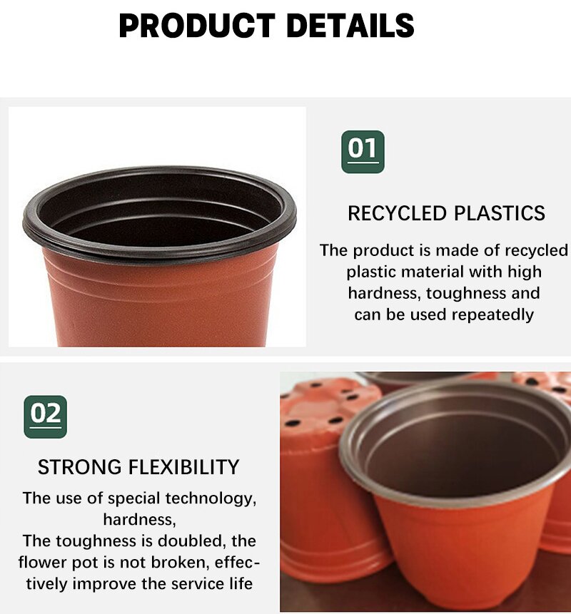 Large Plastic Pots 3
