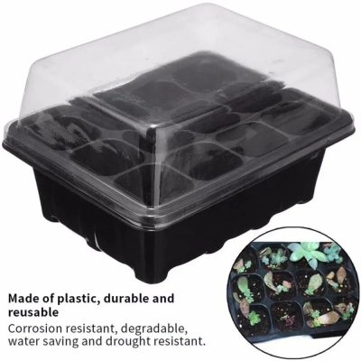 Twelve Cells Plastic Nursery Pots With Breathable Hole 5 400x400