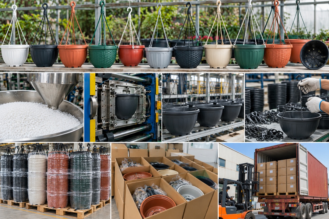 Plastic Hanging Baskets