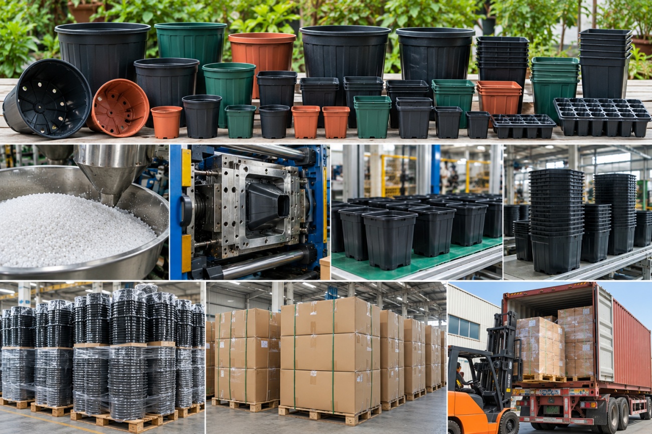 Plastic Nursery Pots