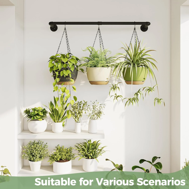 Plastic hanging baskets (3) Plastic hanging baskets (3)