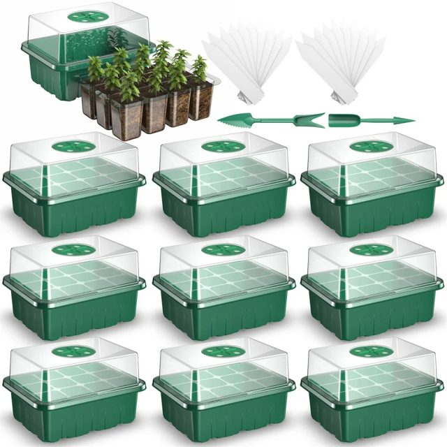 Propagation plant flower grow box plastic nursery pot (1)