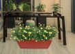 Rectangular outdoors flowerpot office large plastic pots (1)